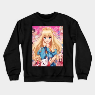 adventure pose Crewneck Sweatshirt